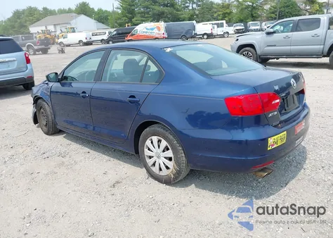 2014 Volkswagen Jetta 2.0L S из США, поврежденный, VIN 3VW2K7AJ8EM238845